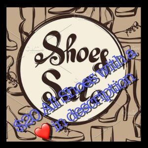 $20 HUGE 👠 SALE! ALL SHOES WITH A H❤️ IN THE TITLE ARE $20! DON’T MISS OUT!